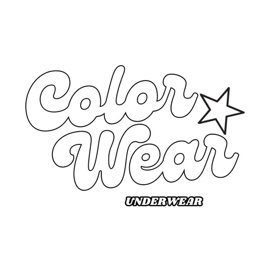 ColorWear Underwear Coloring Sheet